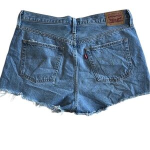 Levi’s cutoff denim shorts